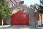 красивый портал ворот бутовая кладка (картинка №71)